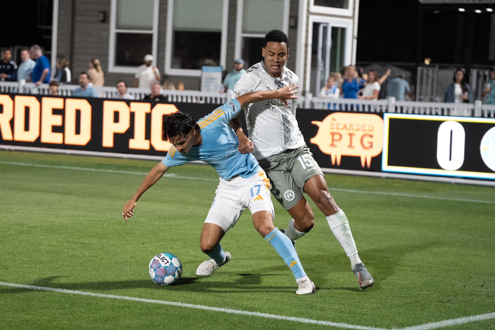 Sporting Club JAX cayó ante Hartford Athletic en una noche histórica con estadio lleno en Jacksonville